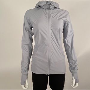 Lululemon Light Gray Live Simply Jacket - Size 8